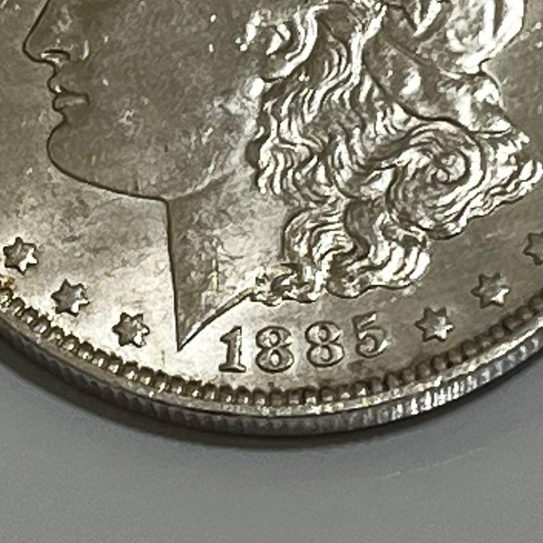 アメリカ　モルガン銀貨　1885年