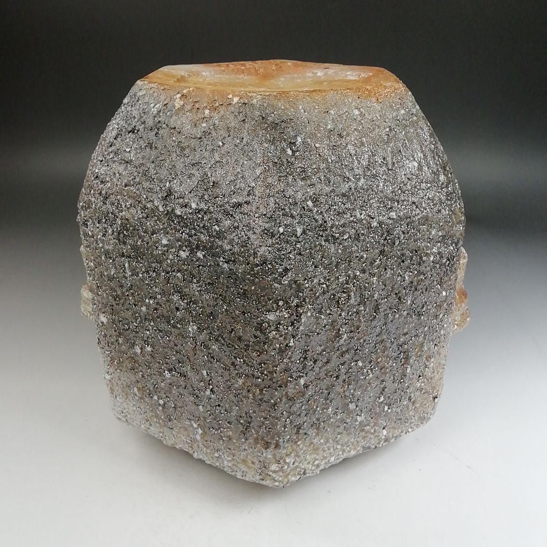 Ｗ３８３　水指　『信楽焼』『高橋春斎 造』　共箱　茶道具