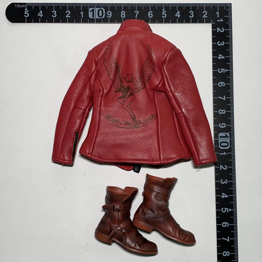 DAMTOYS 1/6 レザージャケット、ブーツ　クレア　バイオハザード