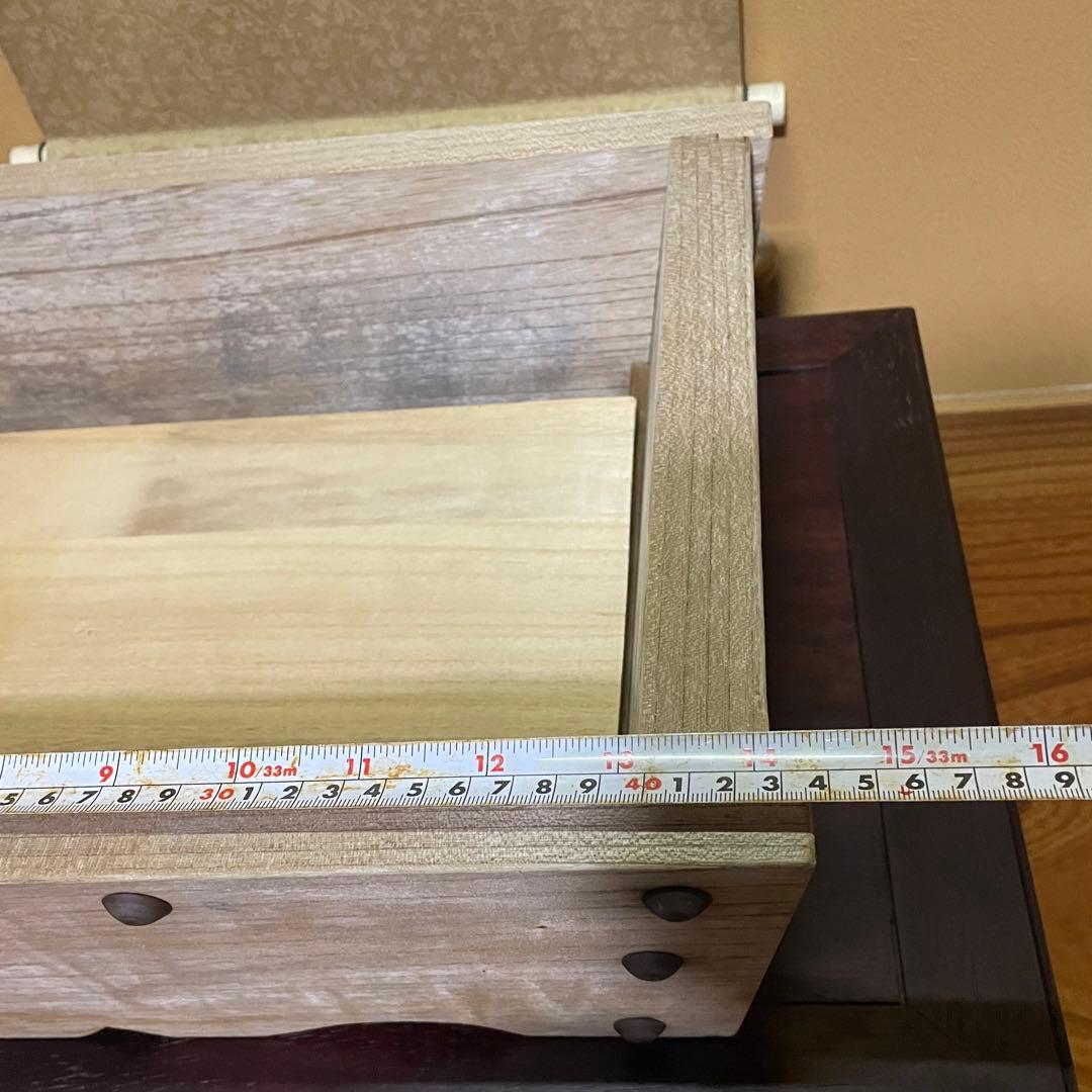 木製 盆栽鉢 植木鉢 鉢カバー プランターカバー 道具入 ビンテージ 昭和レトロ