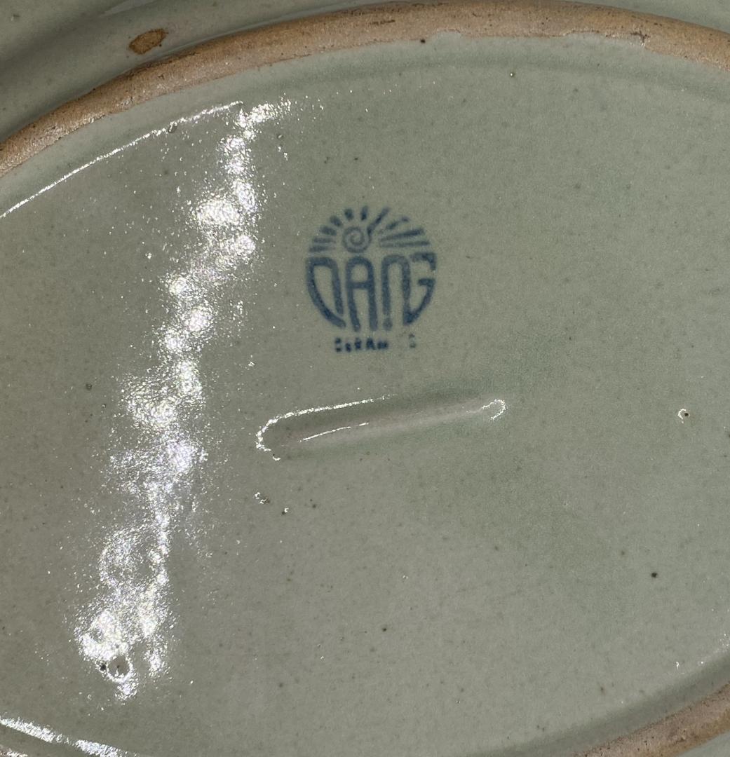 (VNEM1-13-1) ベトナム ソンベ焼き オーバル ナンセラミック