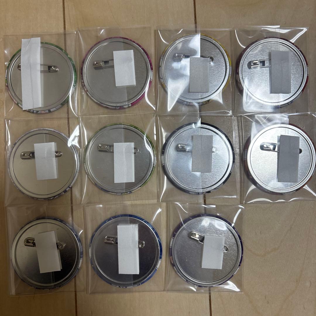 カラフルピーチ　ぱらぴち　からぴちパラダイス2025 缶バッジ　11種