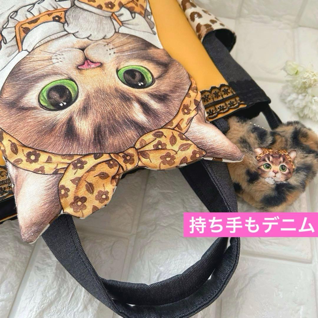 ゆ*ら様 超BIGリトルサンダー　フェイクレザー＆デニム　コヤンイサムチョン　ト