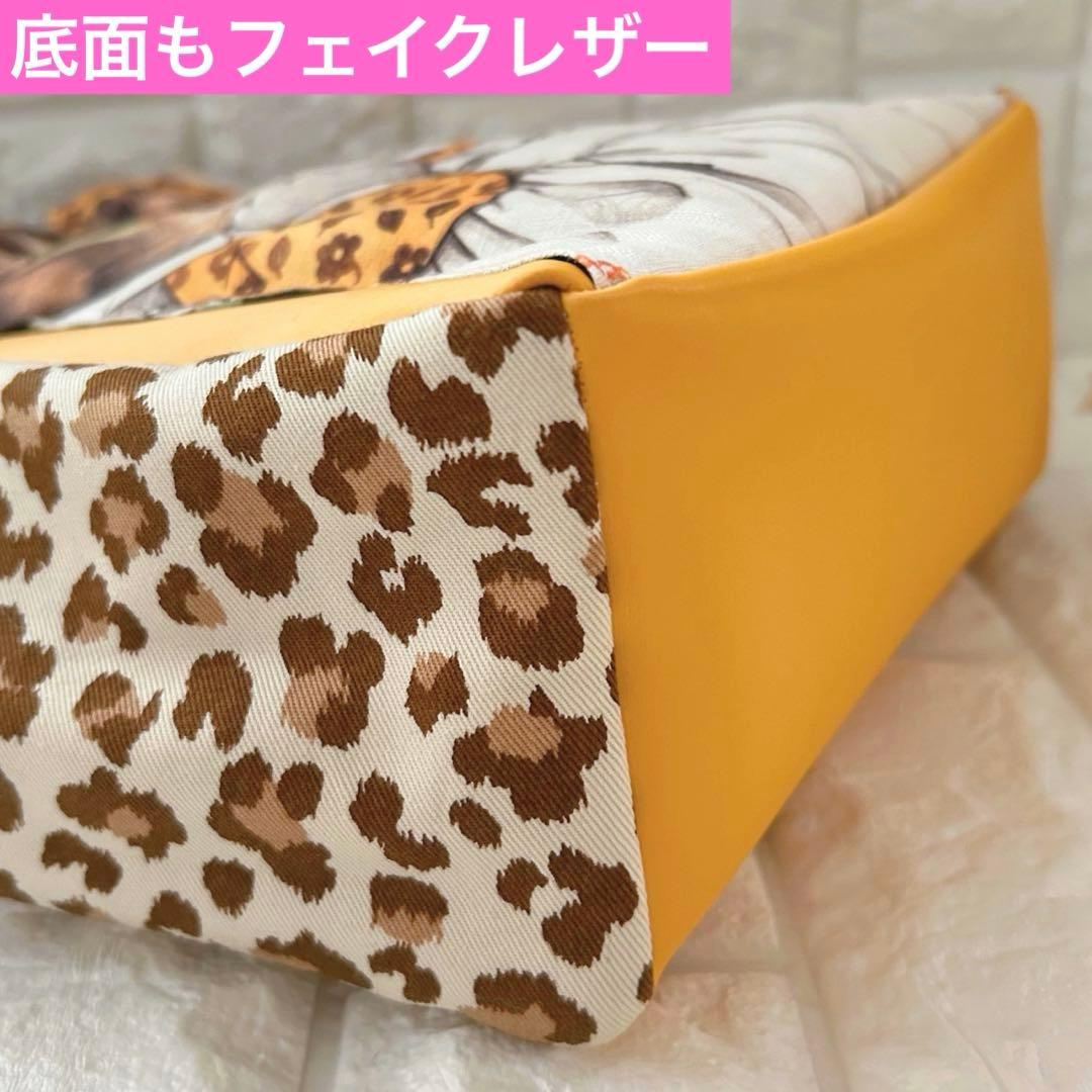ゆ*ら様 超BIGリトルサンダー　フェイクレザー＆デニム　コヤンイサムチョン　ト