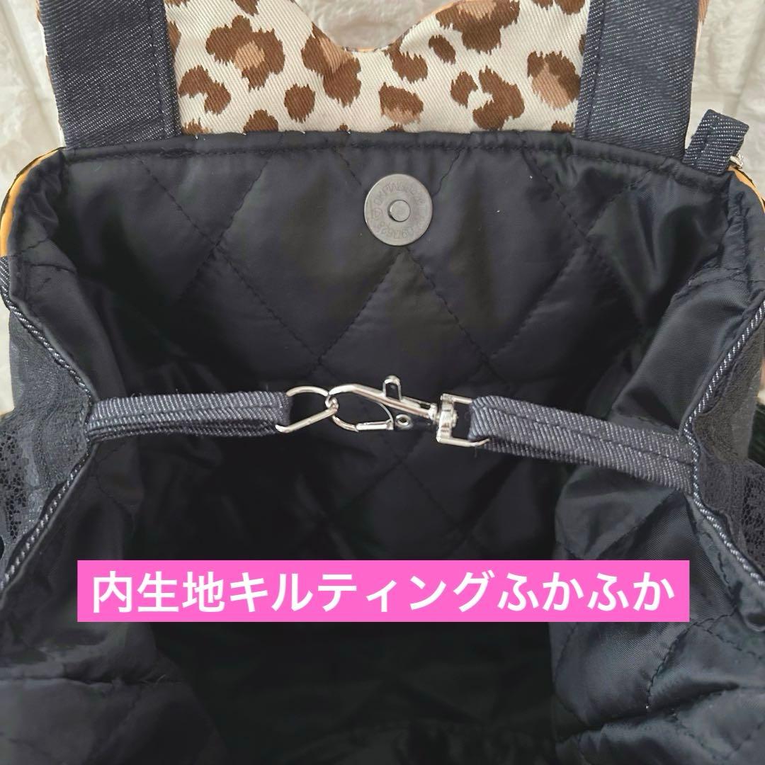 ゆ*ら様 超BIGリトルサンダー　フェイクレザー＆デニム　コヤンイサムチョン　ト