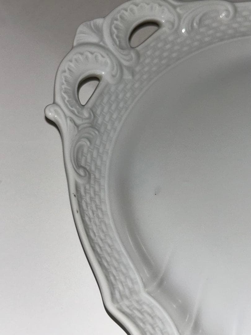 リチャードジノリ ベッキオホワイト サンドイッチトレイ 42cm