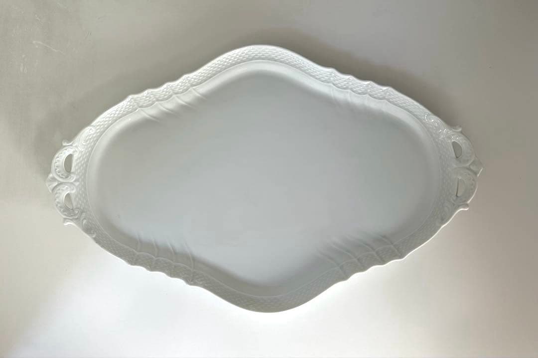 リチャードジノリ ベッキオホワイト サンドイッチトレイ 42cm