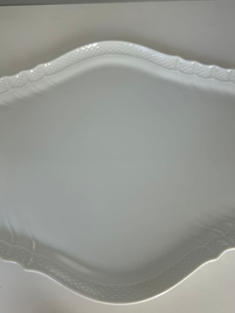 リチャードジノリ ベッキオホワイト サンドイッチトレイ 42cm