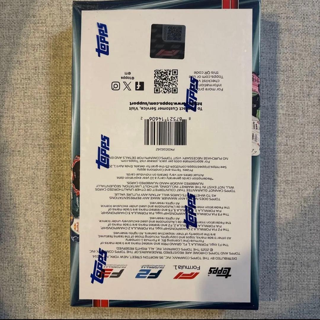 その他 2025 Topps Chrome Formula 1 Hobby Box F1