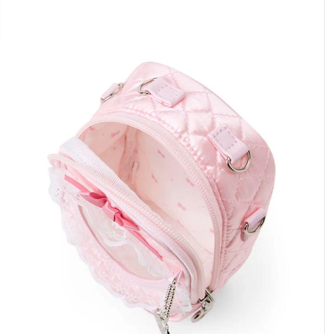 新品ハローキティ キルティングバッグ＆ミニチュアキルトバニティ＆キーホルダー