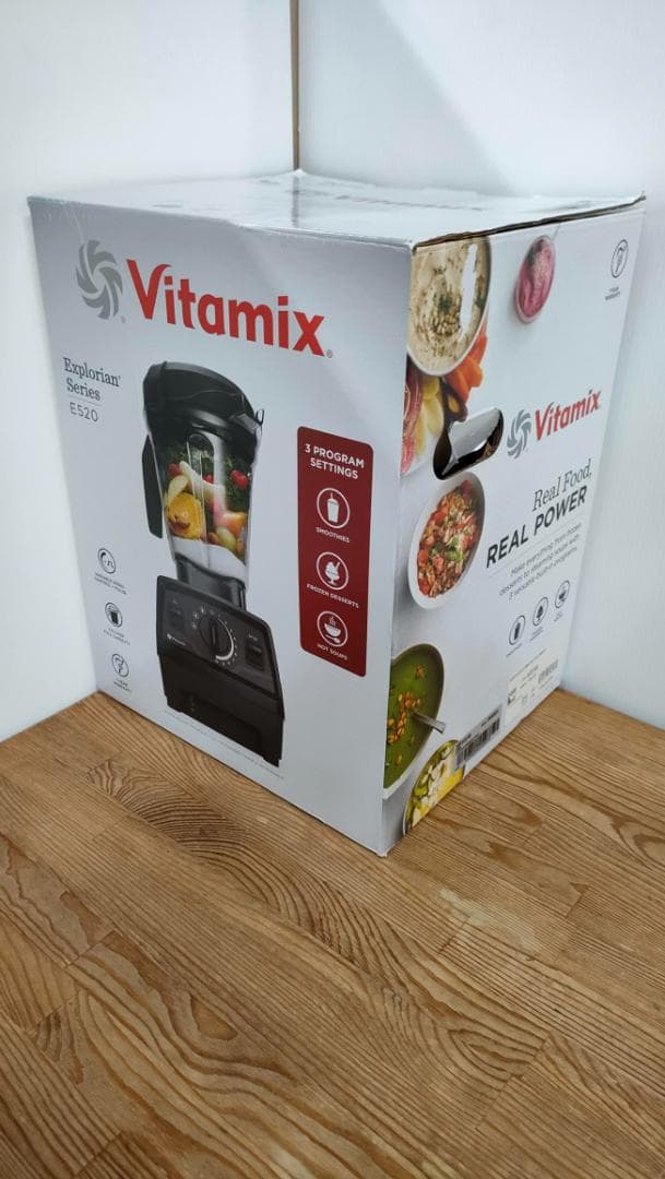 【目立った傷や汚れなし】バイタミックスE520　ホワイト　1623