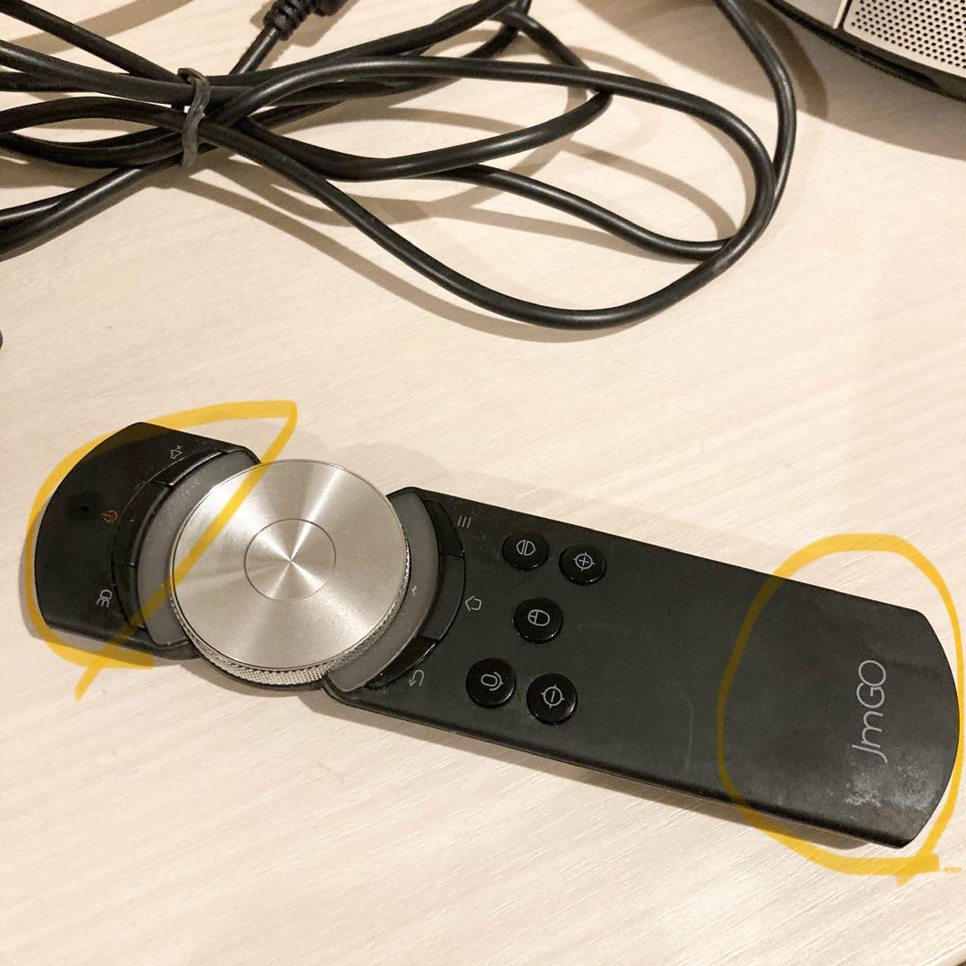 JmGO G1 ホームシアタープロジェクター CLV-612 シルバー