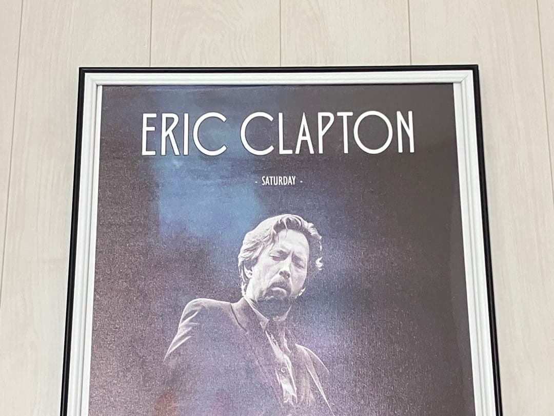 【額縁付き】A2 ポスター ERIC CLAPTON エリッククランプトン