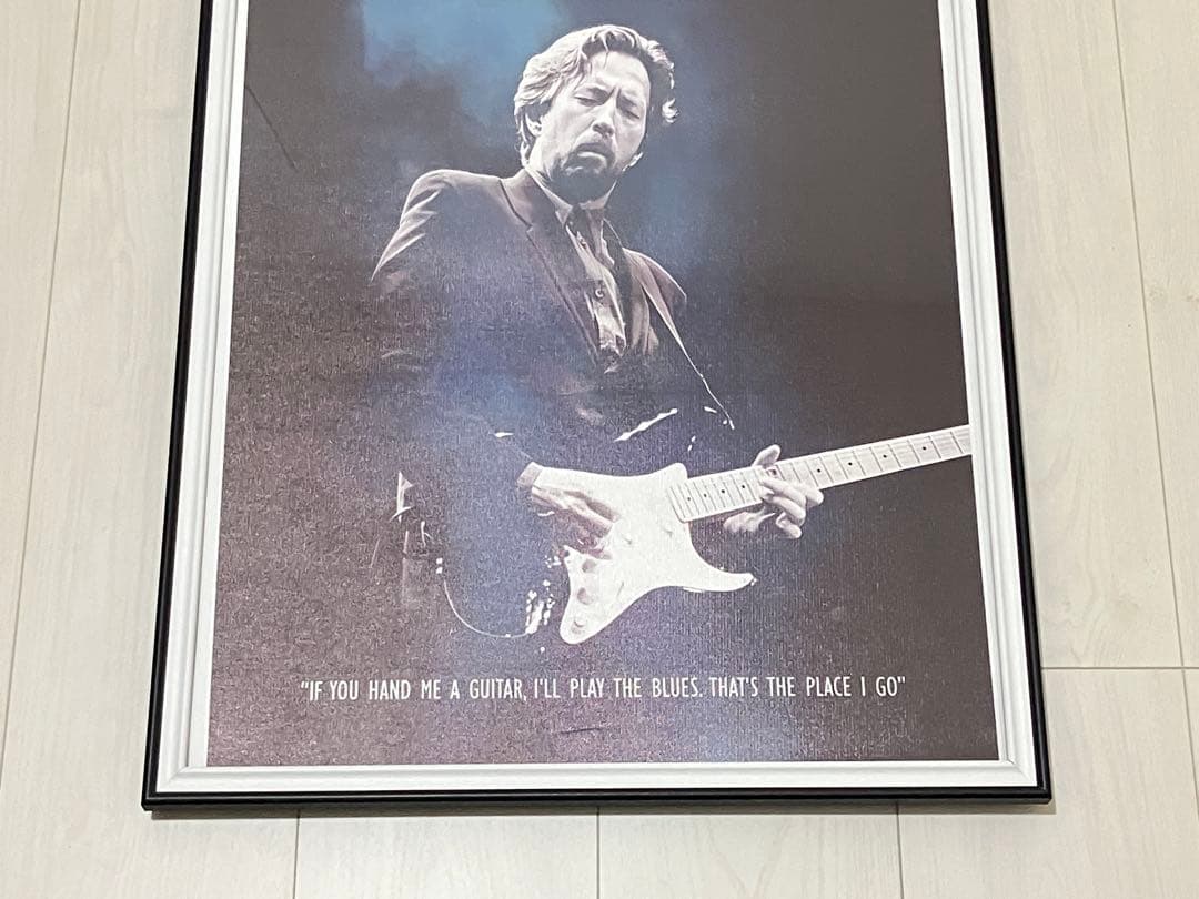 【額縁付き】A2 ポスター ERIC CLAPTON エリッククランプトン