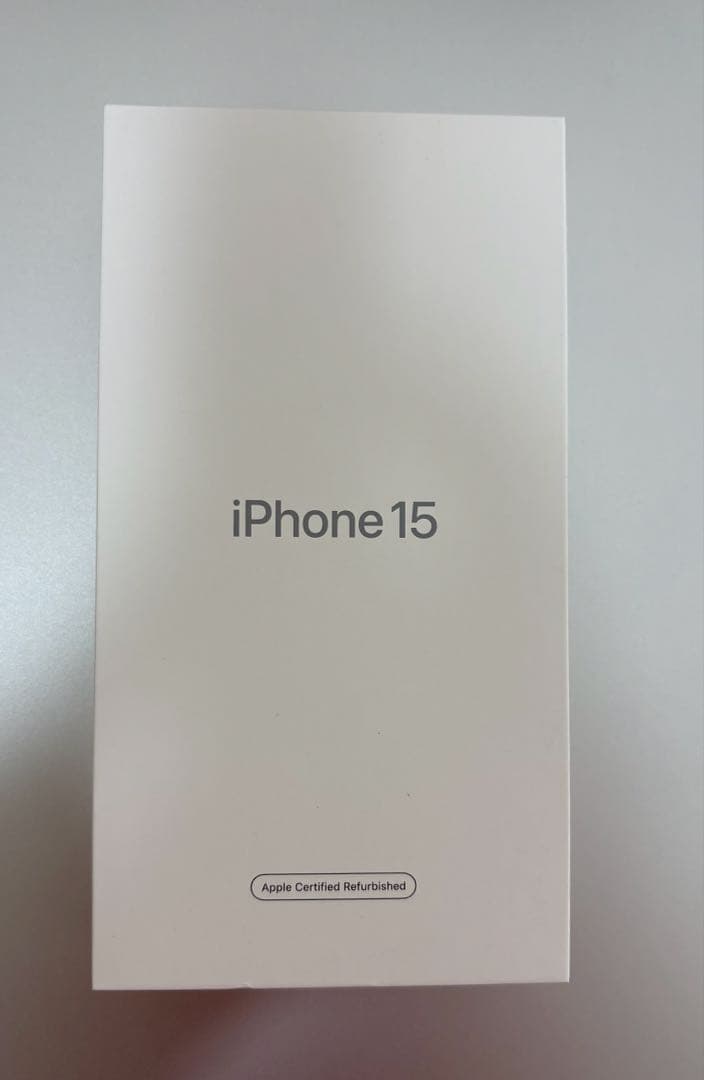 最終価格iPhone 15 SIMフリー｜バッテリー100%｜ケース&フィルム付