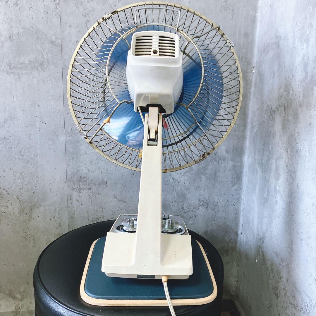 【希少】日立 扇風機 D-626 回転確認済み アンティーク ビンテージ