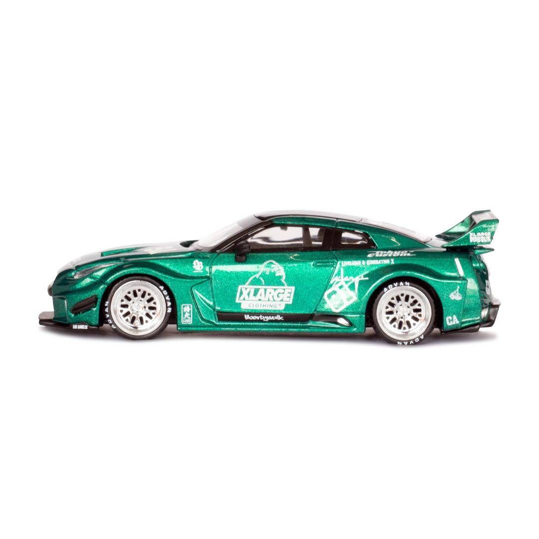 MINIGT LBWK × XLARGE GT NISSAN 35GT 白
