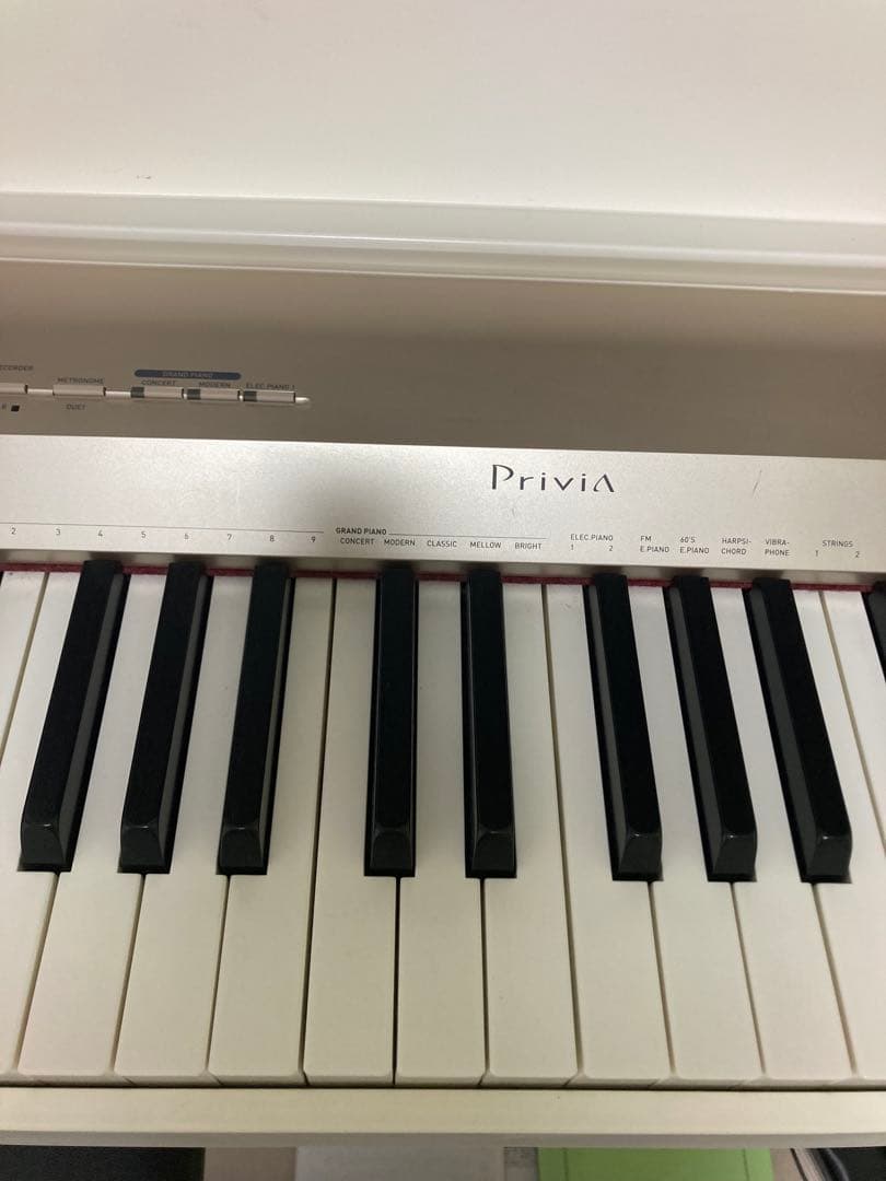 [セット]電子ピアノ CASIO PX-160 Privia プリヴィア88鍵