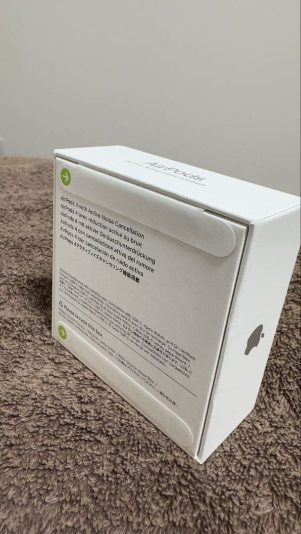 アクティブノイズキャンセリング搭載AirPods 4 本体 新品