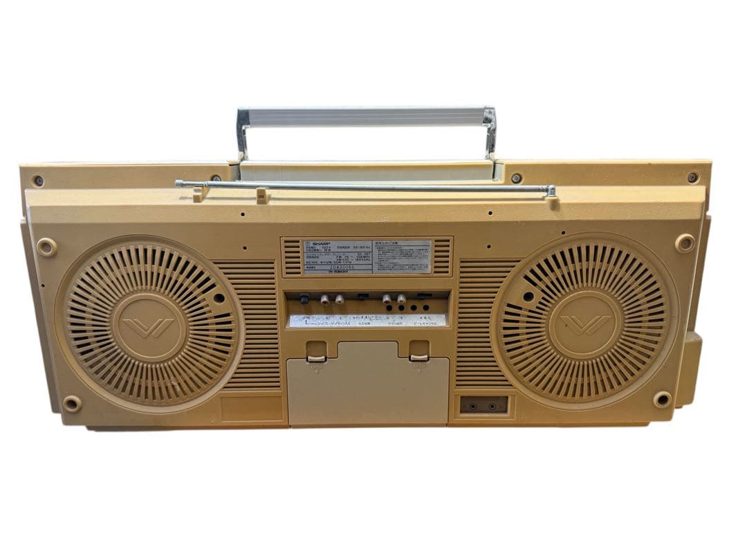 SHARP ラジカセ ラジオ付ステレオテープレコーダー GF-787