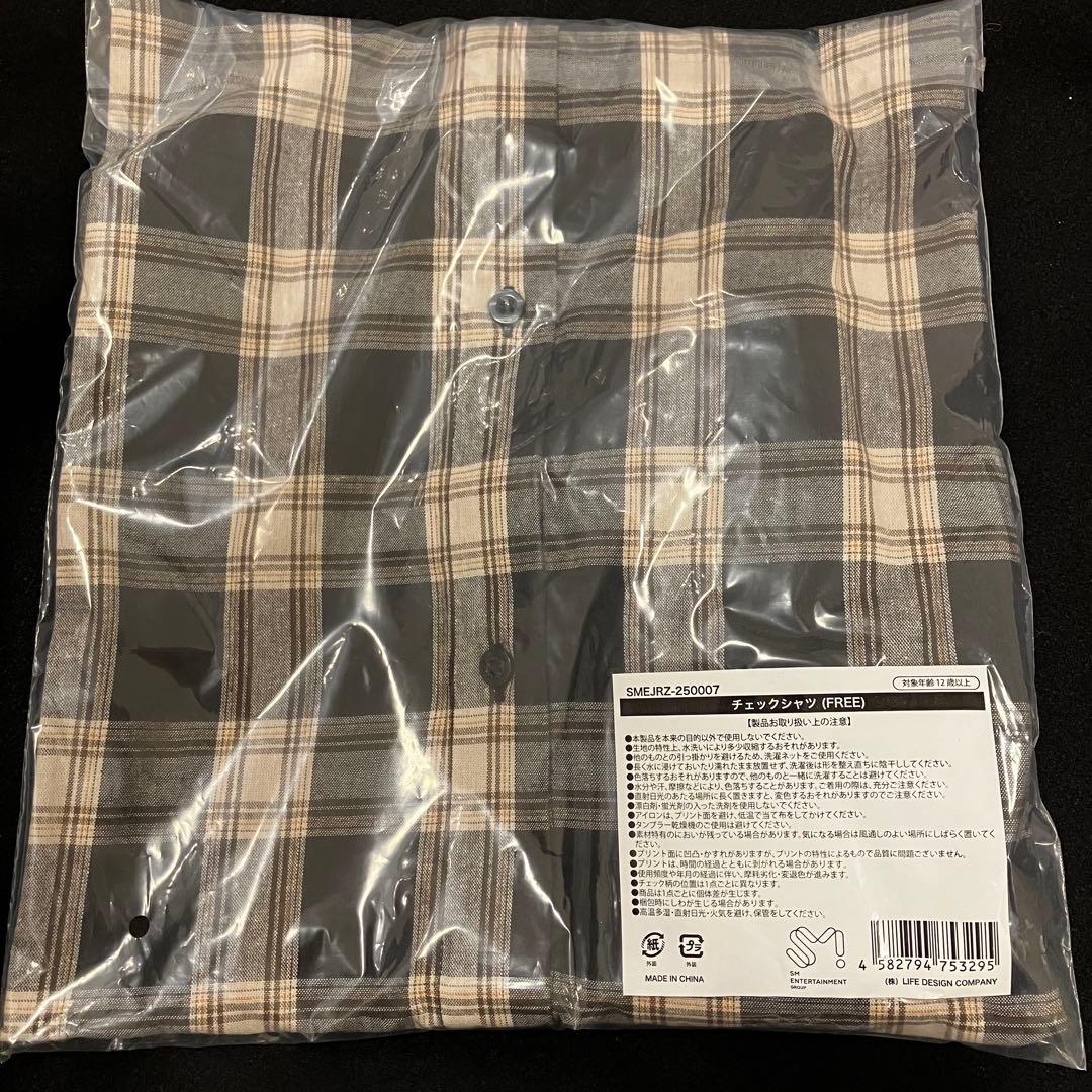 RIIZE CONCERT TOUR RIIZING LOUD チェックシャツ