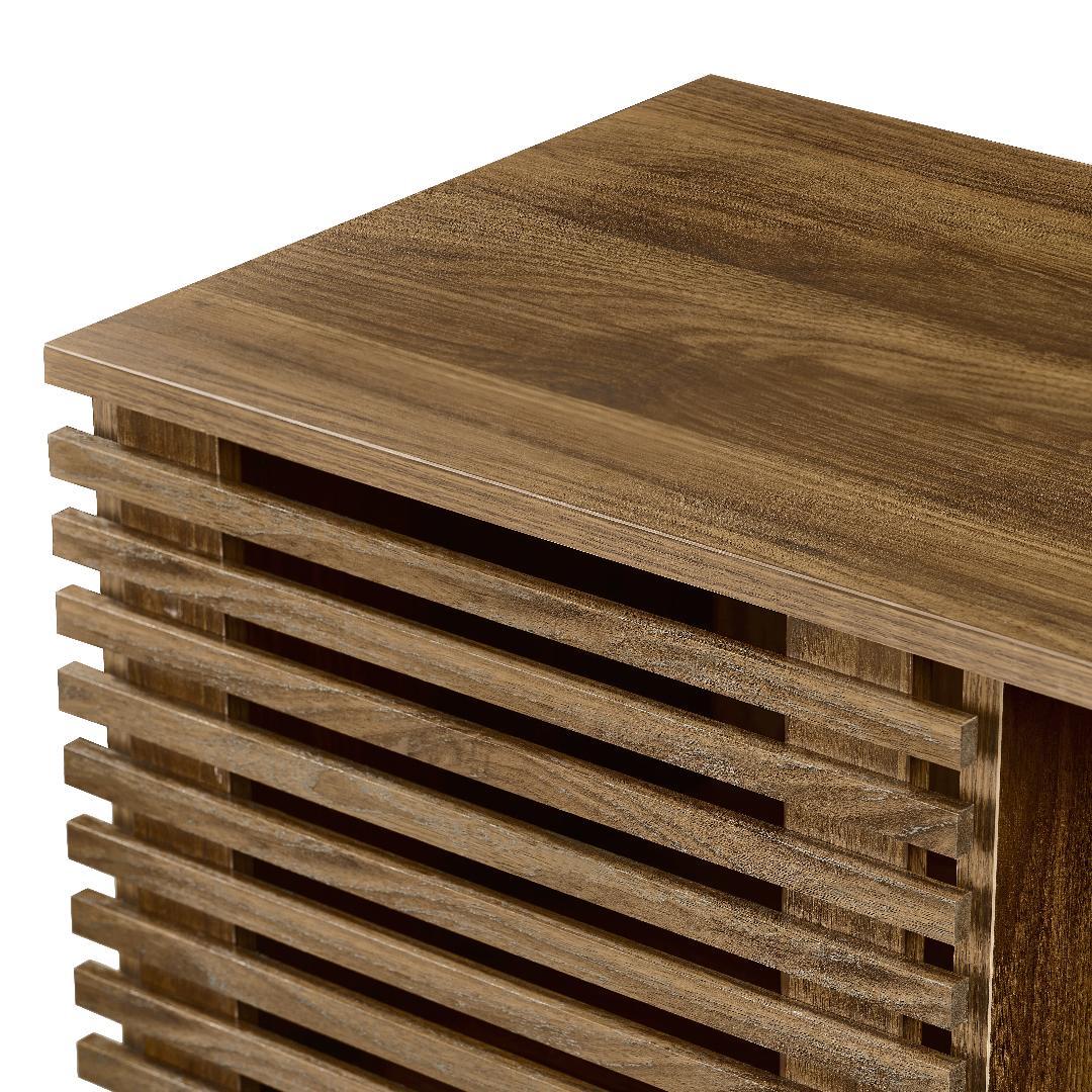 【ウォールナット】リビング収納キャビネット サイドボード 収納キャビネット