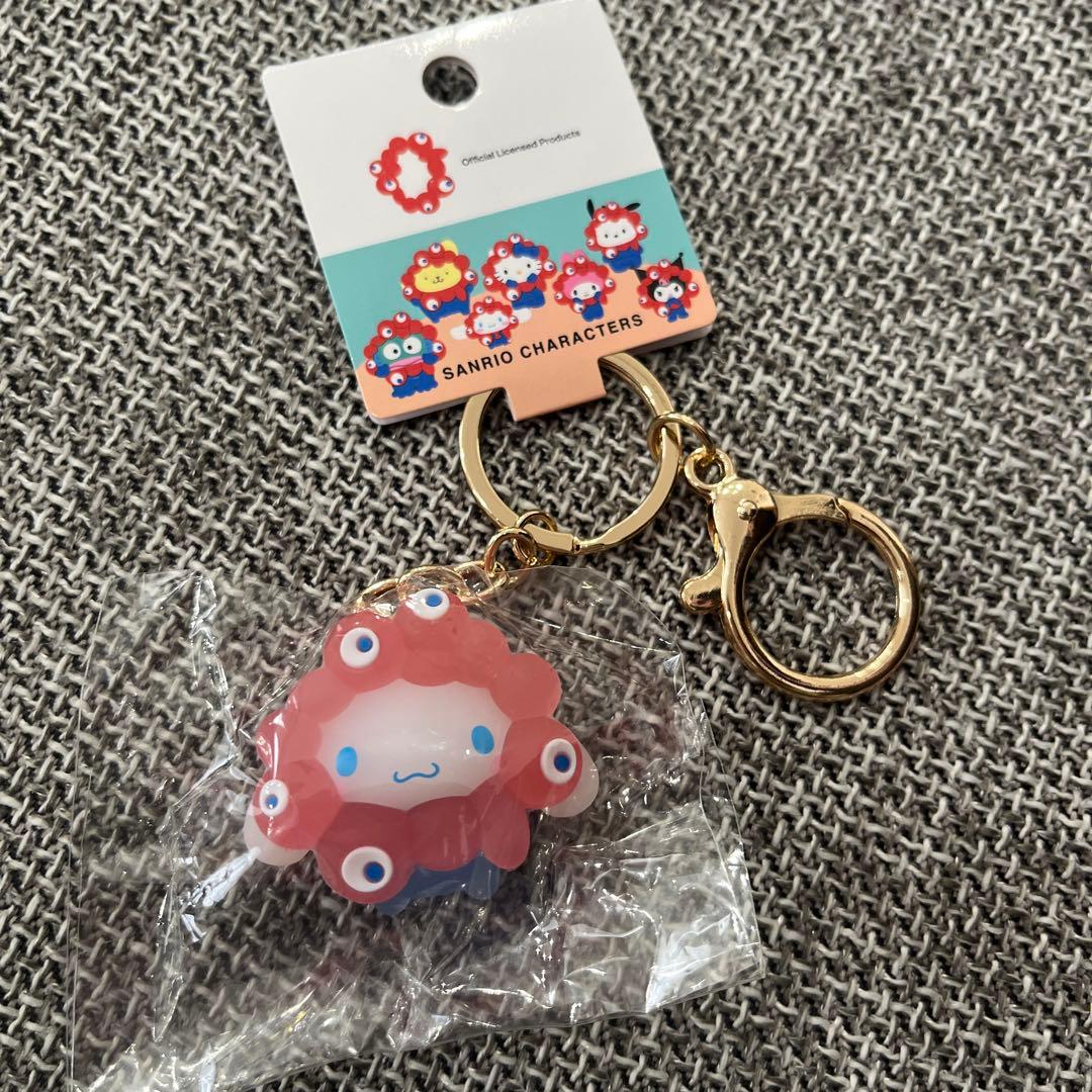 ミャクミャクサンリオクリアキーホルダー 4個セット