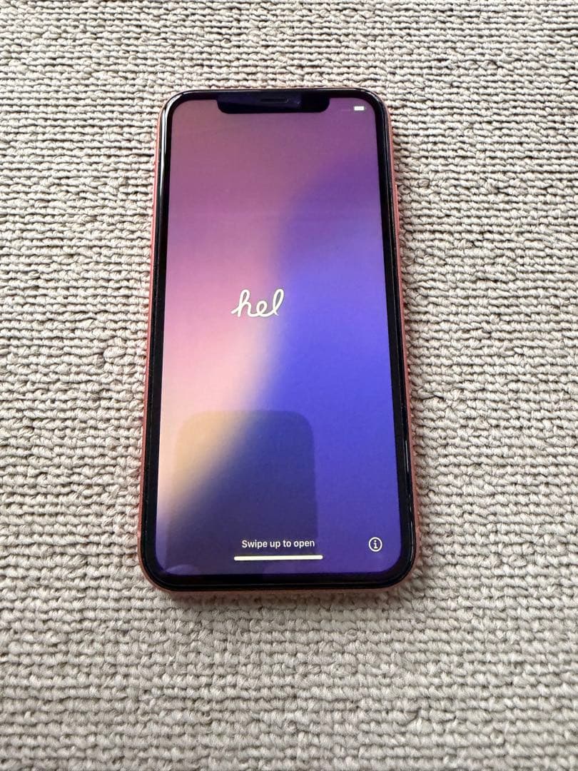 【美品】最終値下げ　Apple iPhone XR 128gコーラル