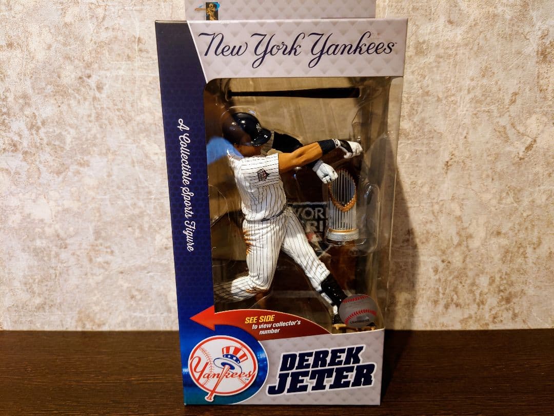【3000個限定】Mcfarlane JETER 2009ワールドシリーズ