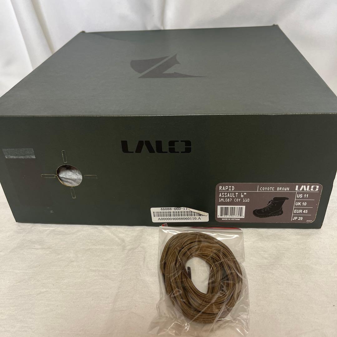 新品 LALO RAPID ASSAULT 6 ミリタリーブーツ110 29cm