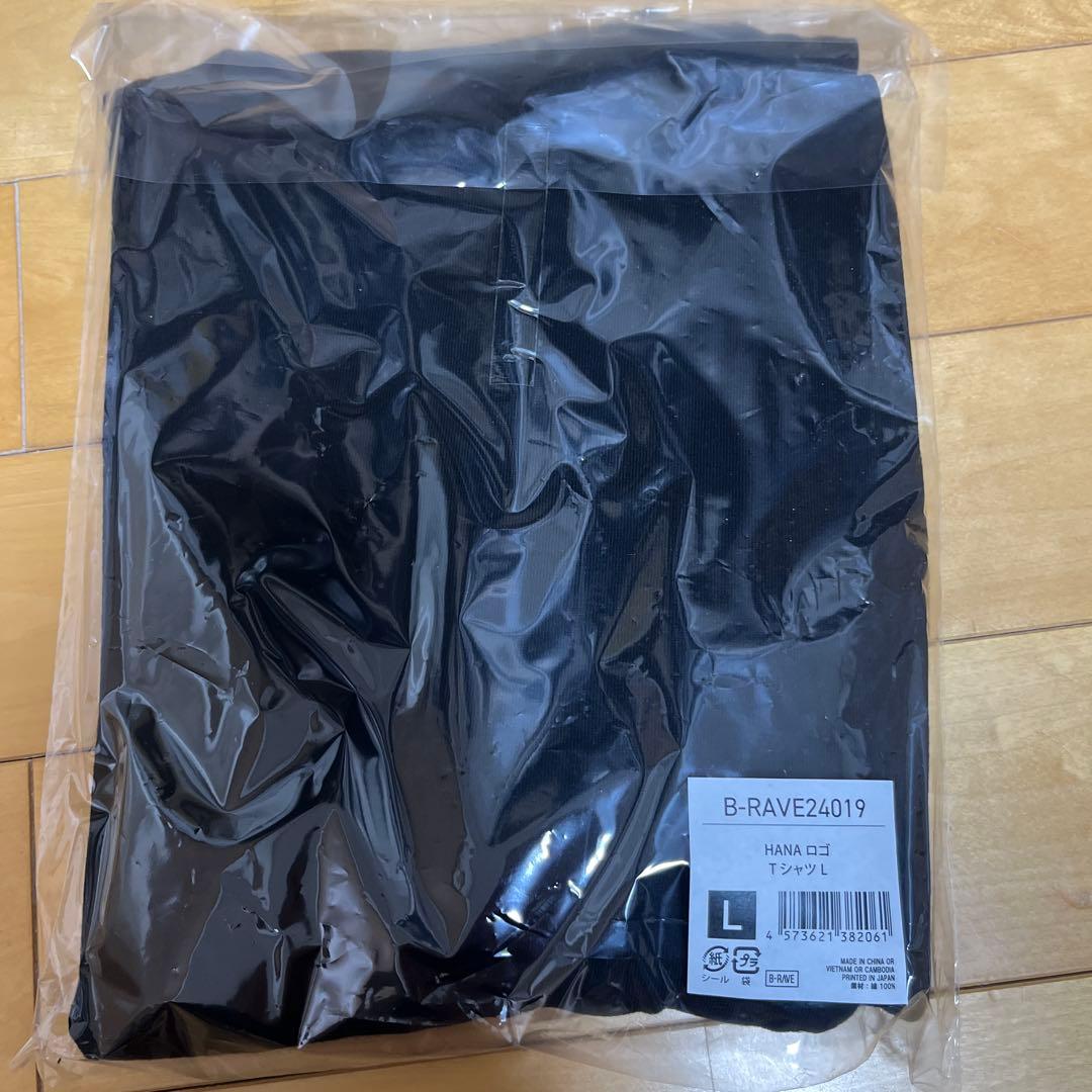 【新品】 HANA ロゴTシャツ Lサイズ