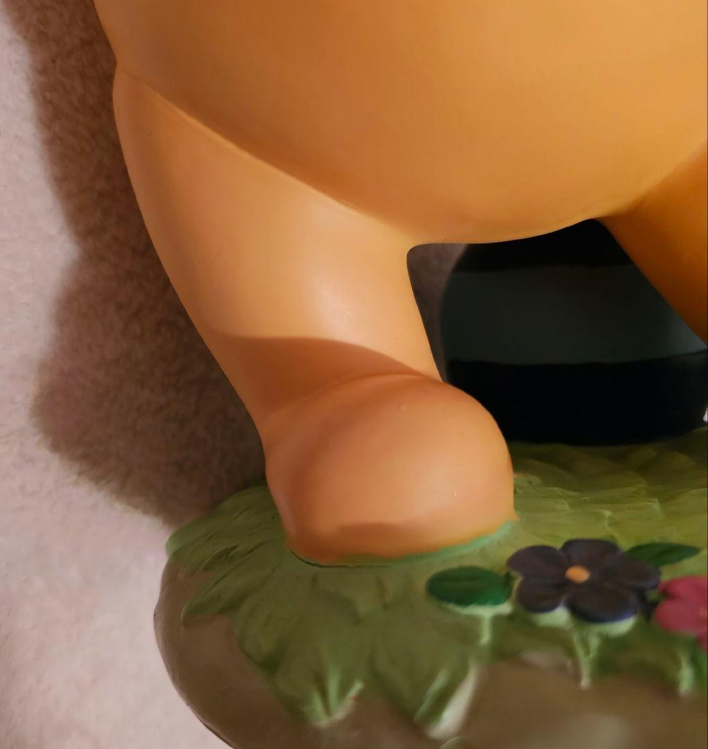 ディズニー　ガーデンスタチュー　ガーデニングフィギュア　　タカショー　プーさん