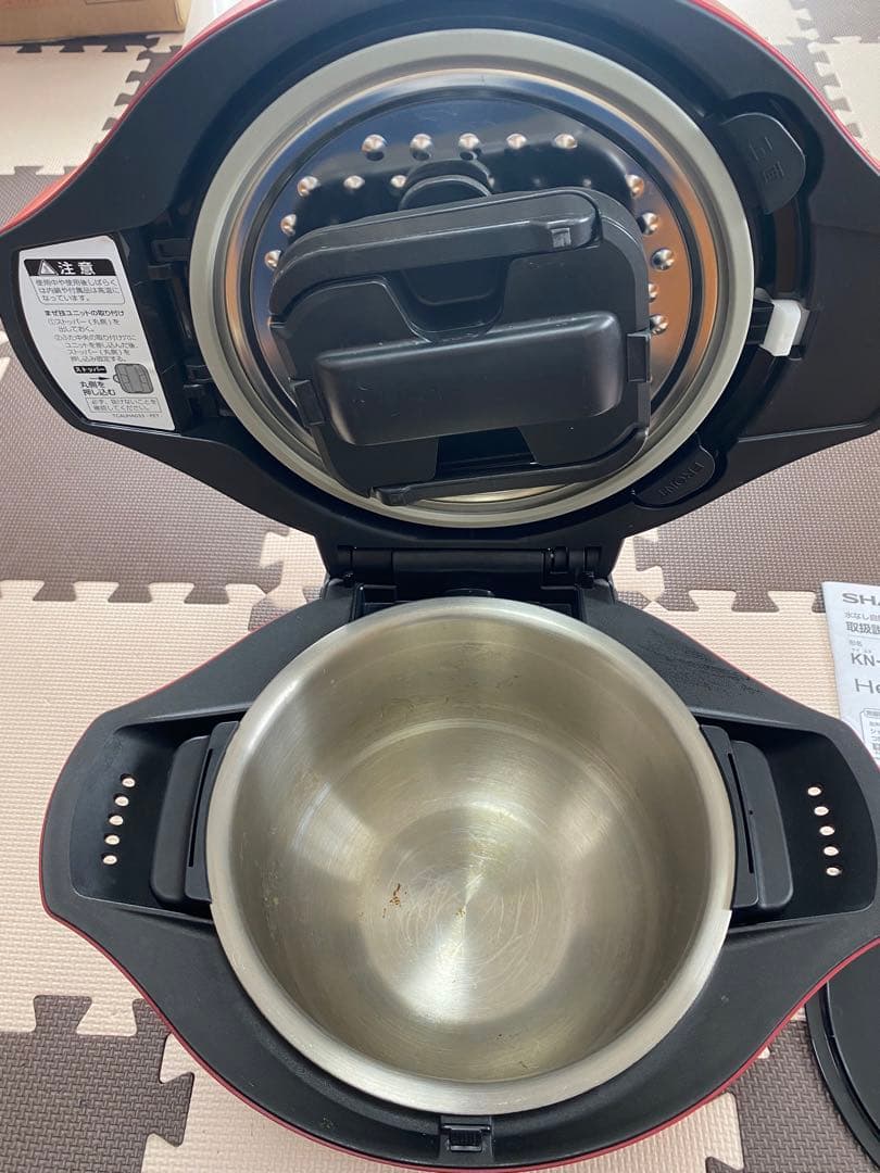 ホットクック　KN-HW24C-R 2.4L 赤　大型