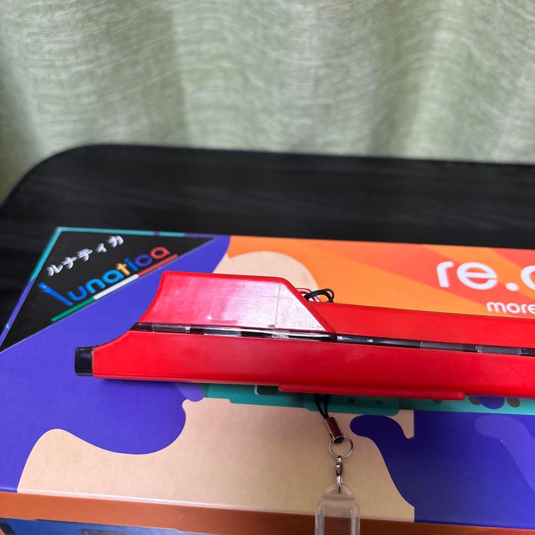 ルナティカ　電子リコーダー　re.corder 赤