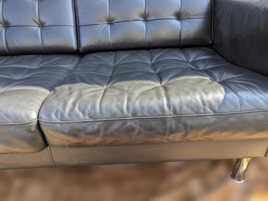 60128 ランズクローナ　本革　LANDSKRONA 　ソファ　イケア