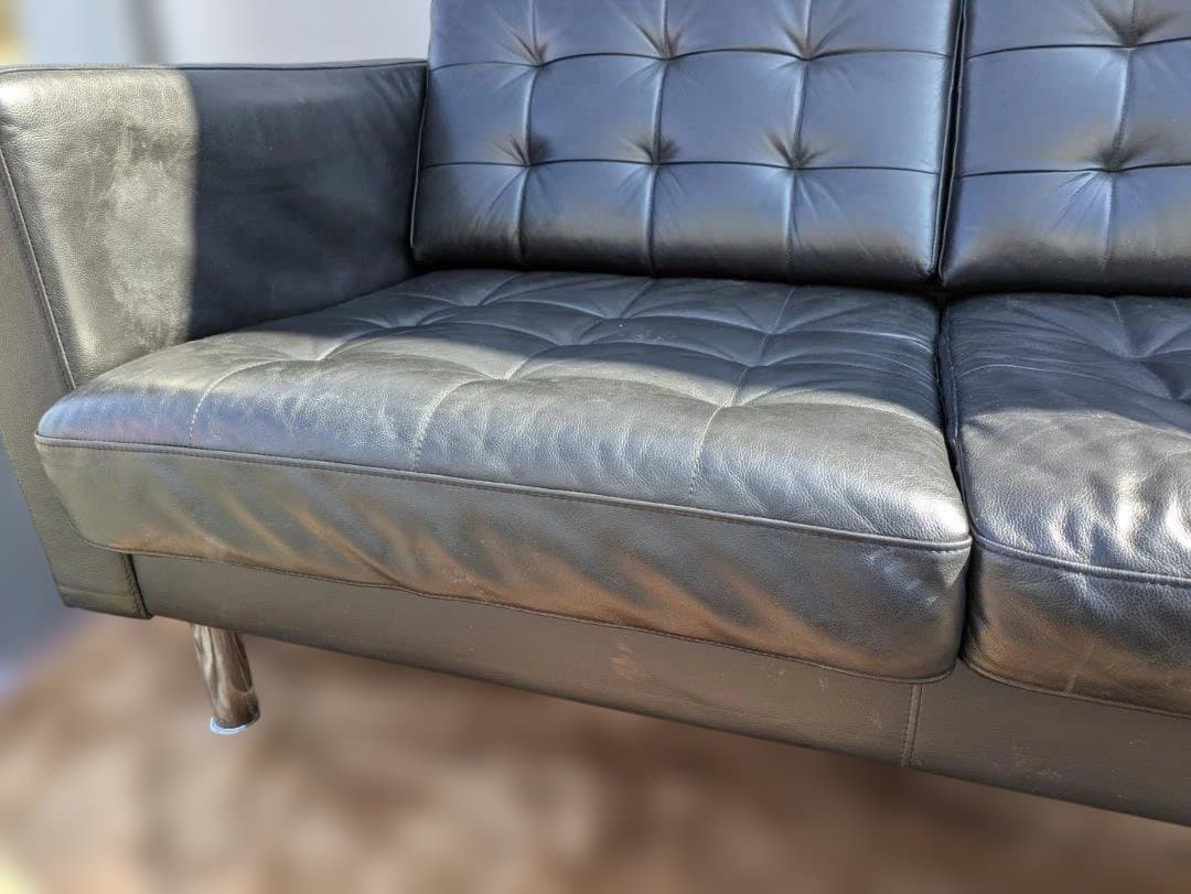 60128 ランズクローナ　本革　LANDSKRONA 　ソファ　イケア