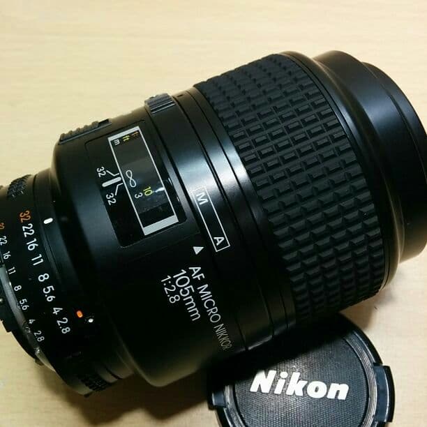 Nikon AF MICRO NIKKOR 105mm F2.8 マイクロ