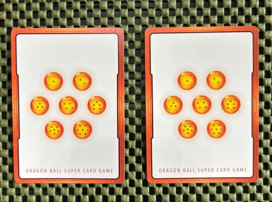 ドラゴンボールカードフュージョンワールド下 エナジーマーカー　銀　2枚セット