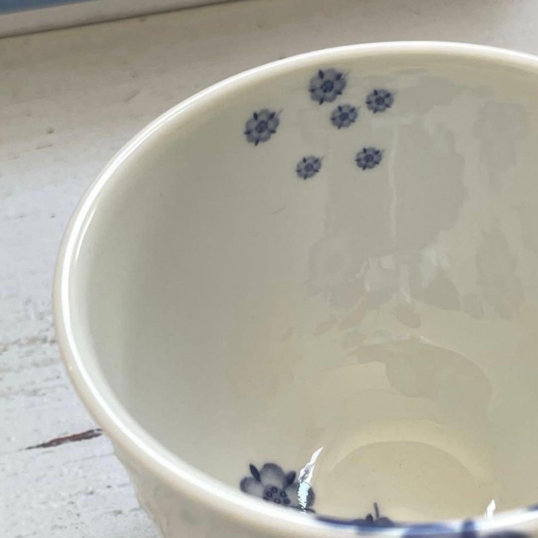 ウェッジウッドストロベリーブルームインディゴ カップ＆小皿ペア＆菱形皿2枚セット