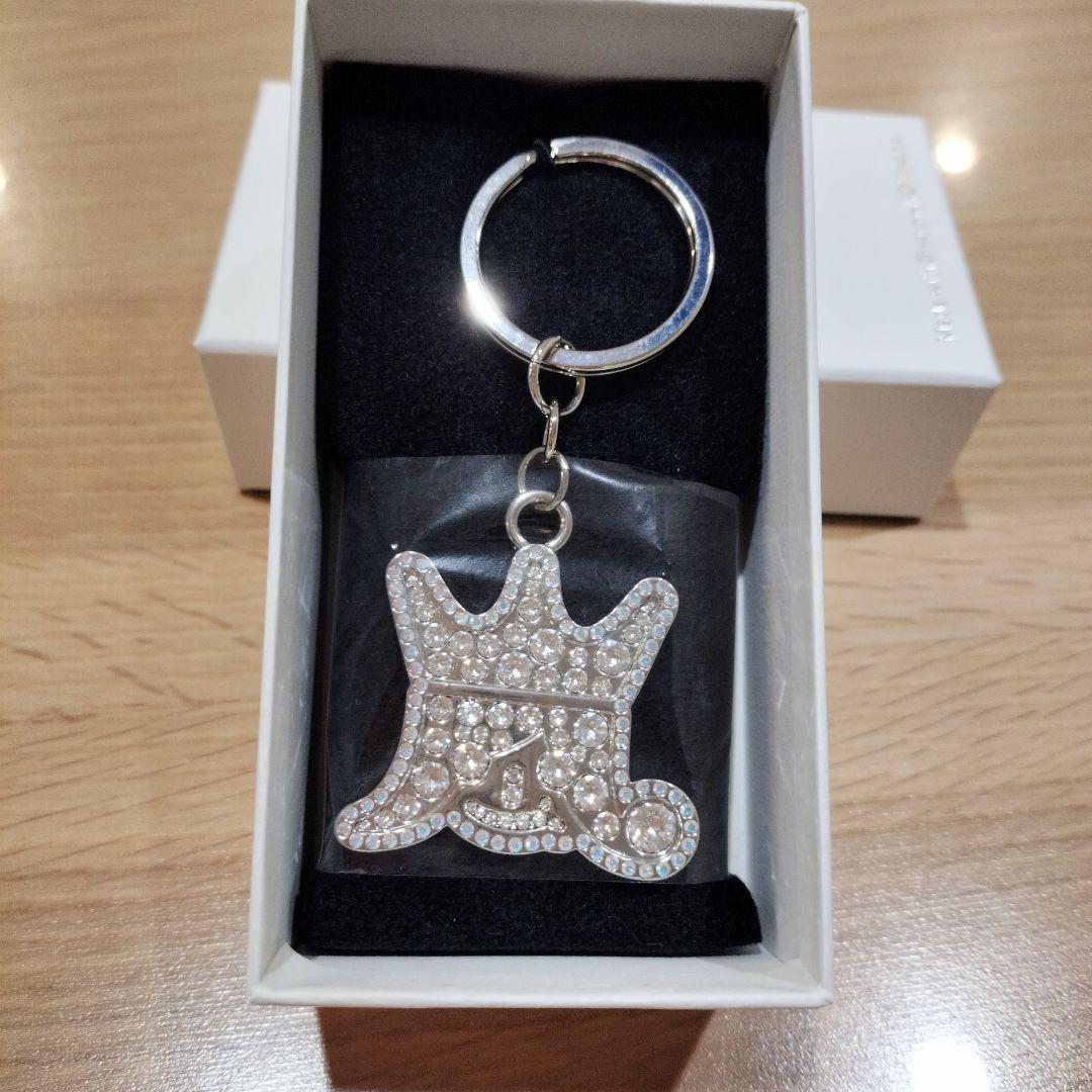 嵐　展示会グッズ　スワロフスキーキーホルダー