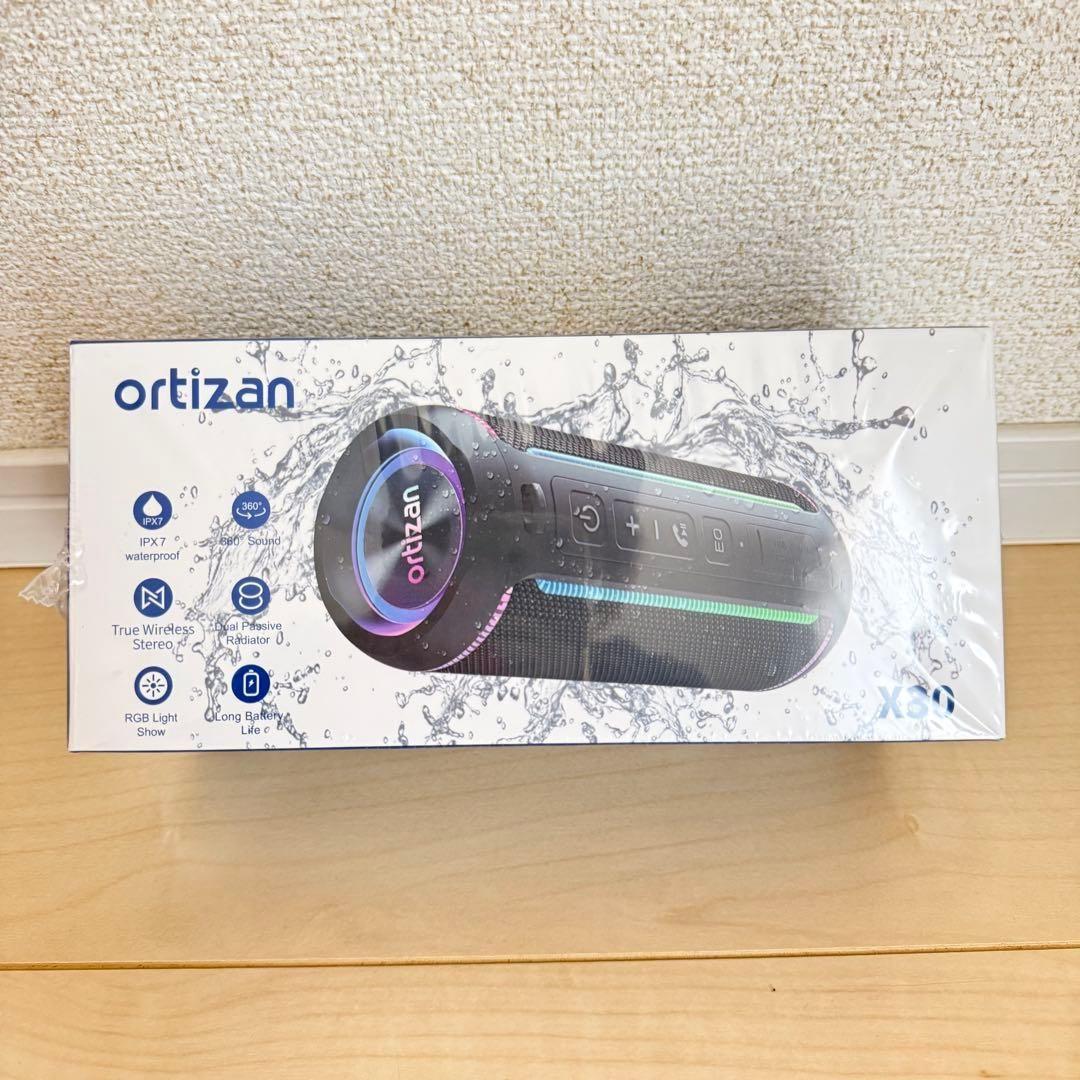 新品　ワイヤレススピーカー　黒　IPX7防水　Bluetooth5.3