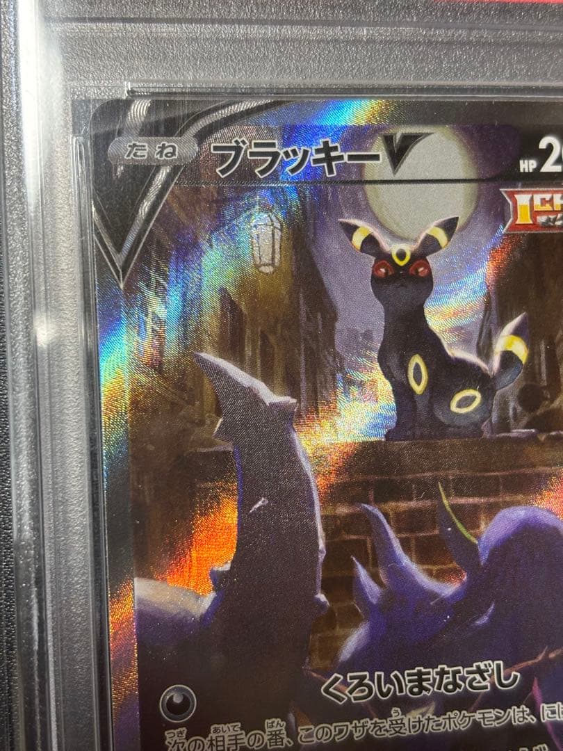 ポケモンカード　ブラッキーV SA SR PSA鑑定10