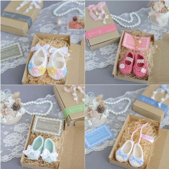 プレゼント ギフトボックスのご案内 ベビーシューズ ハンドメイド