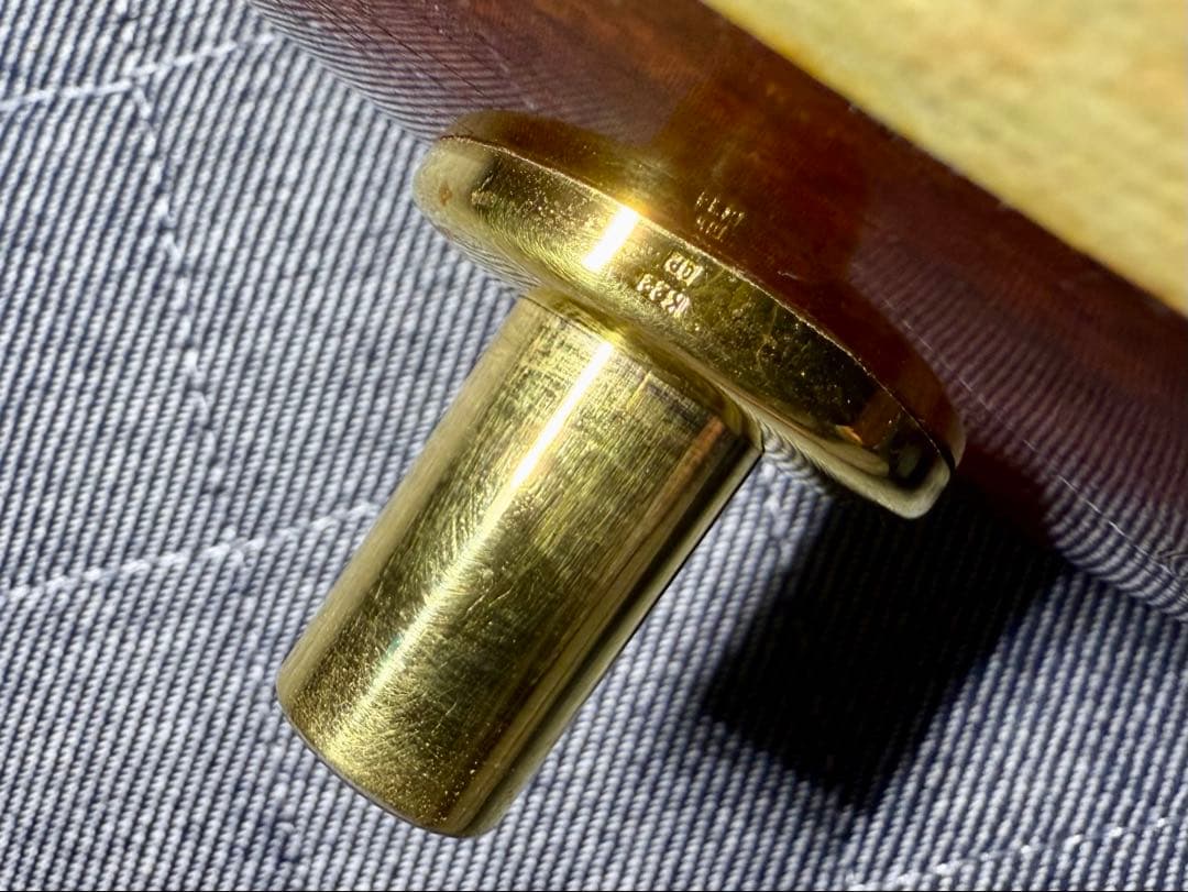 【美品】津軽三味線 特上 硬質 紅木棹 K22 GP 刻印 黒檀糸巻