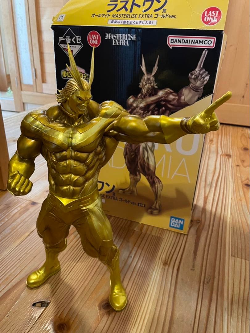 バンダイ マスターピースエクストラ オールマイト ゴールド