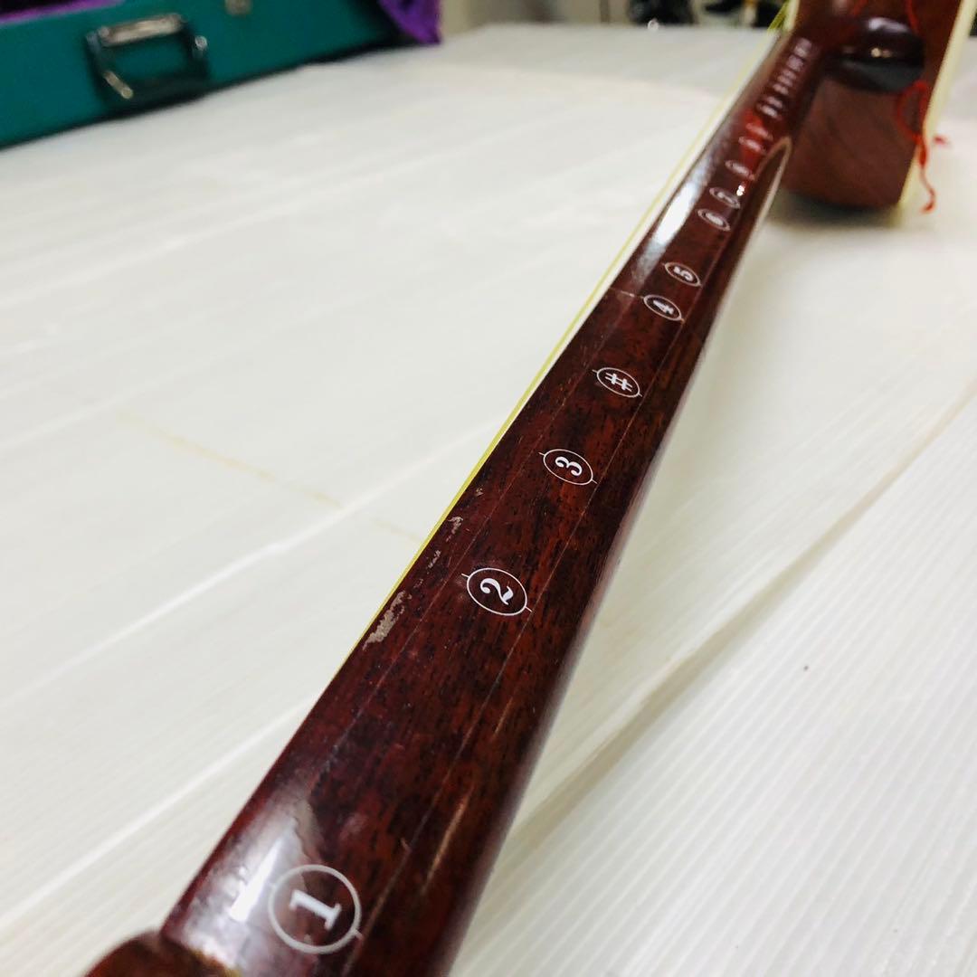 I64ジャンク品！和楽器 三味線 撥 ハードケース付き