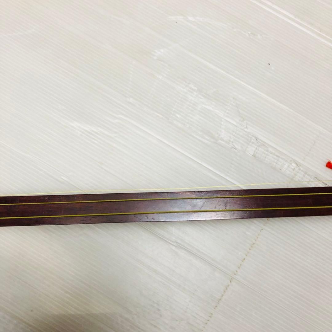 I64ジャンク品！和楽器 三味線 撥 ハードケース付き