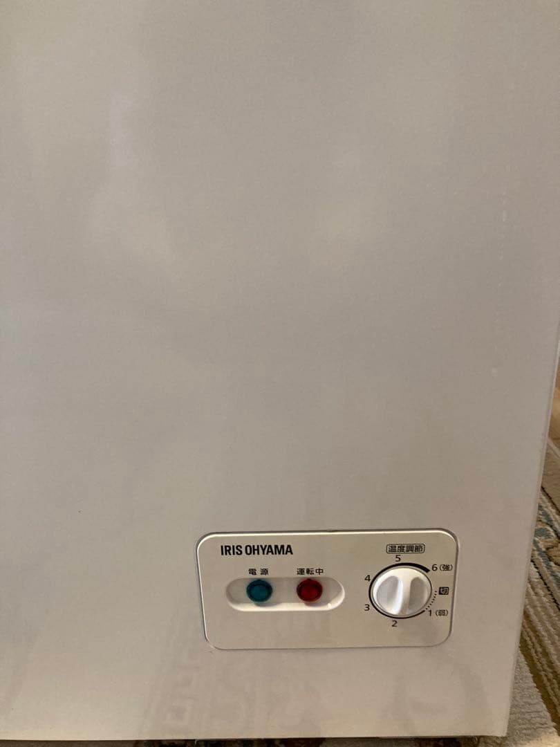 アイリスオーヤマ PF-B100TD-W 冷凍庫ストッカー 100Ｌ　2022年