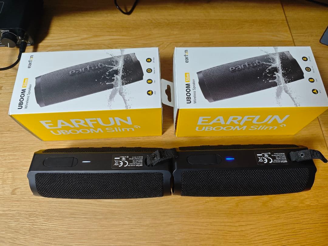 EARFUN UBOOM Slim ワイヤレススピーカー 2台セット