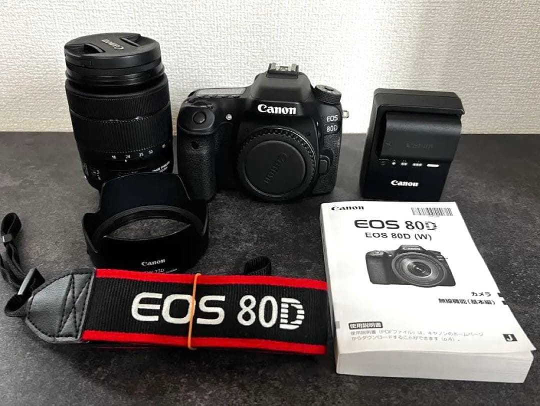 Canon EOS80D EF-S 18-135mm NanoUSMレンズキット